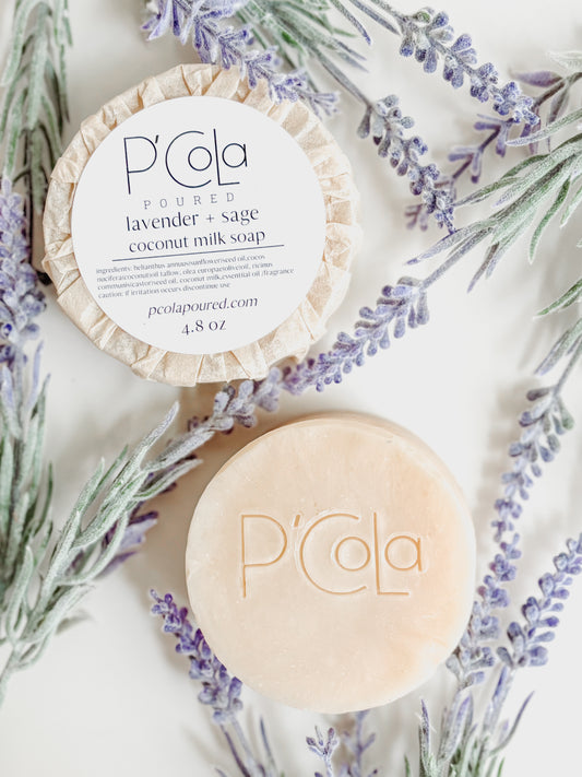 Lavender + Sage soap